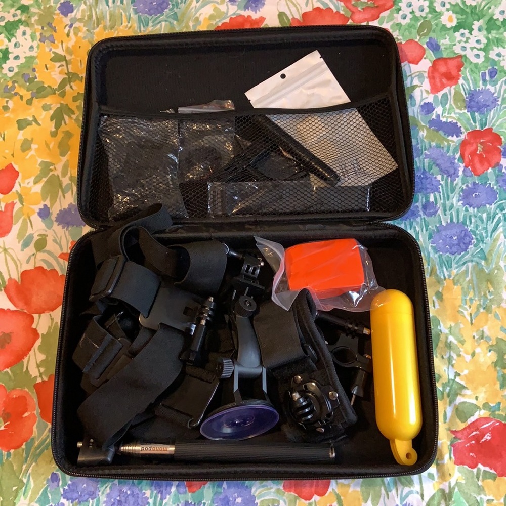 Accessories Kit for GoPro Camera (w/ Monopod) AS IS